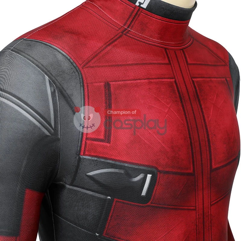 Deadpool Wade Wilson Jumpsuit Cosplay Costume 12 Deadpool Wade Wilson Jumpsuit Cosplay Costume - Image 12