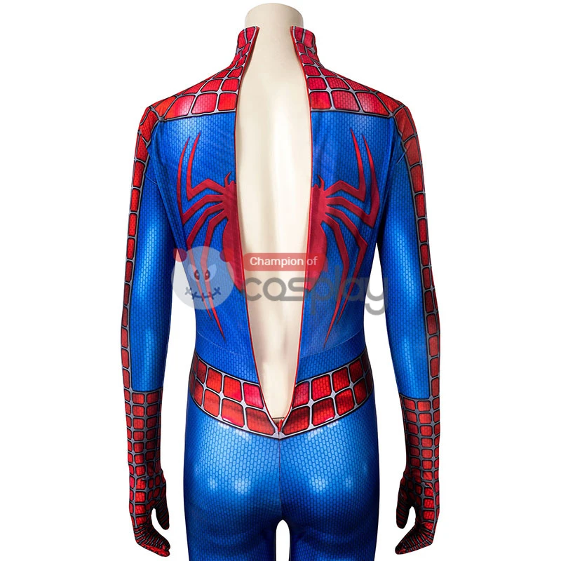 Female Spiderman Tobey Maguire Jumpsuit Spider Man Cosplay Suit 13 Female Spiderman Tobey Maguire Jumpsuit Spider Man Cosplay Suit - Image 13