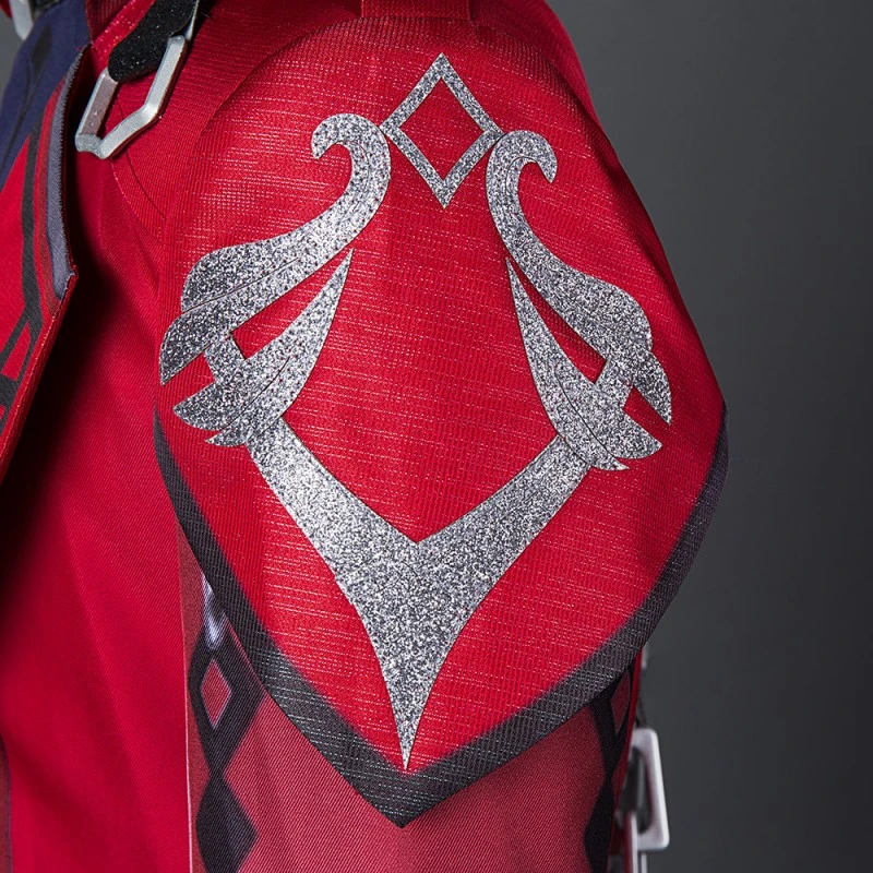 Genshin Impact Diluc Cosplay Costume Red Suit 13 Genshin Impact Diluc Cosplay Costume Red Suit - Image 13