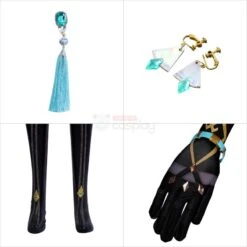 Genshin Impact Yelan Cosplay Costume -Cosplay Clothing Store 12 800x800 64