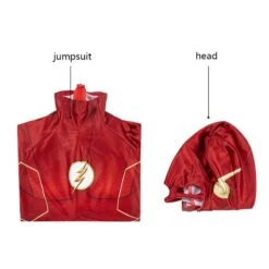 Ready To Ship For Kids The Flash Costume Barry Allen Cosplay Suit -Cosplay Clothing Store 12 800x800 8