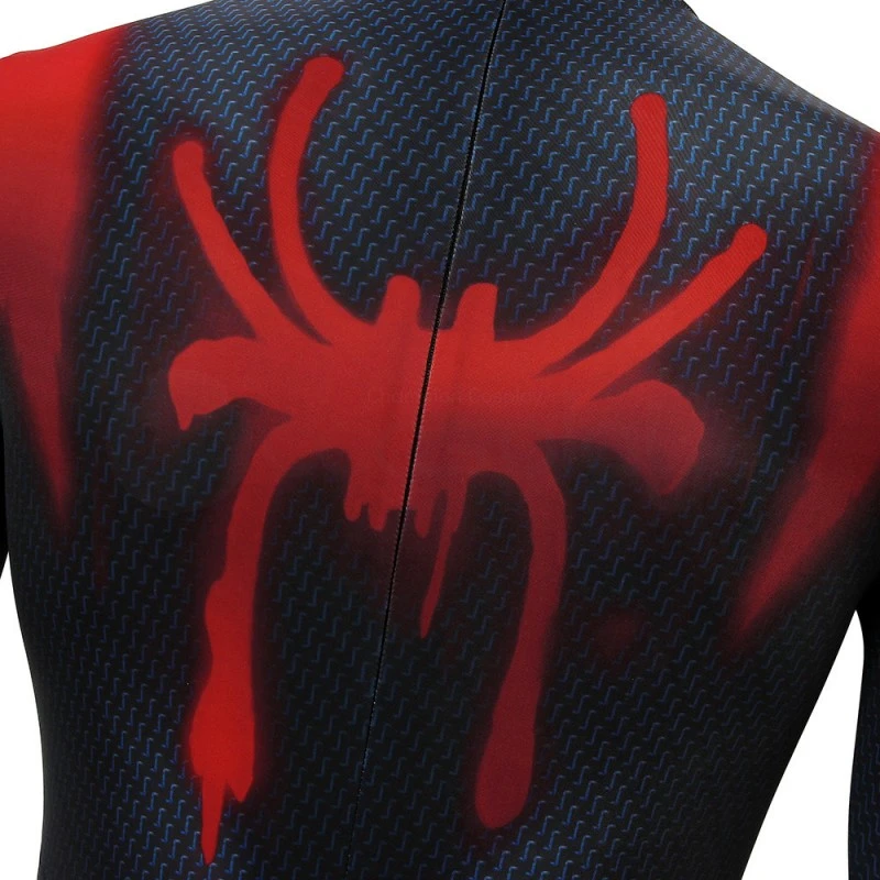 Spider-Man Into The Spider-Verse Cosplay Jumpsuits Miles Morales Suit 13 Spider-Man Into The Spider-Verse Cosplay Jumpsuits Miles Morales Suit - Image 13