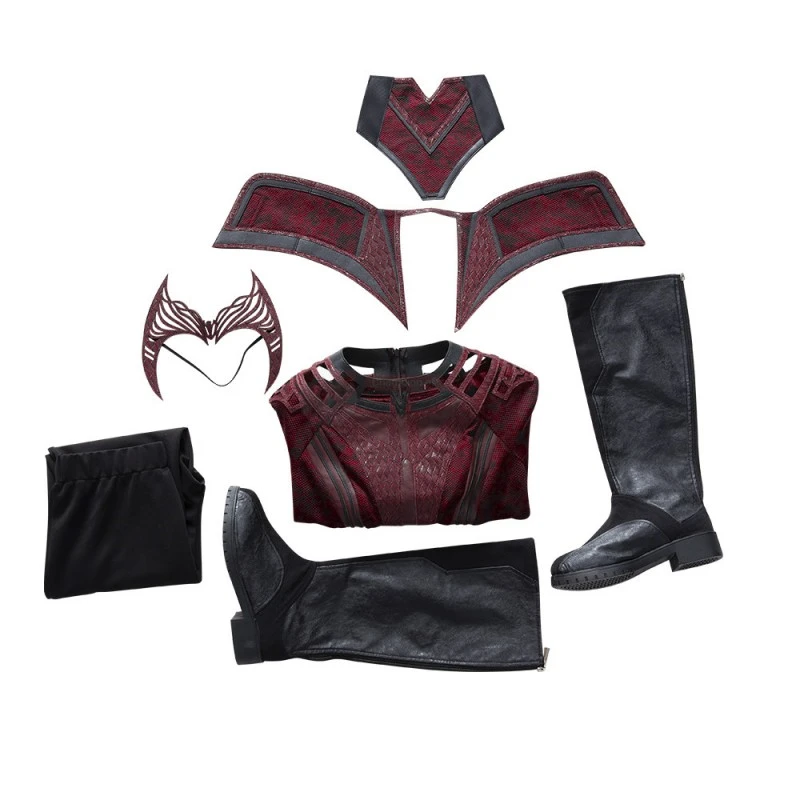 Doctor Strange In The Multiverse Of Madness Scarlet Witch Cosplay Costumes 15 Doctor Strange In The Multiverse Of Madness Scarlet Witch Cosplay Costumes - Image 15
