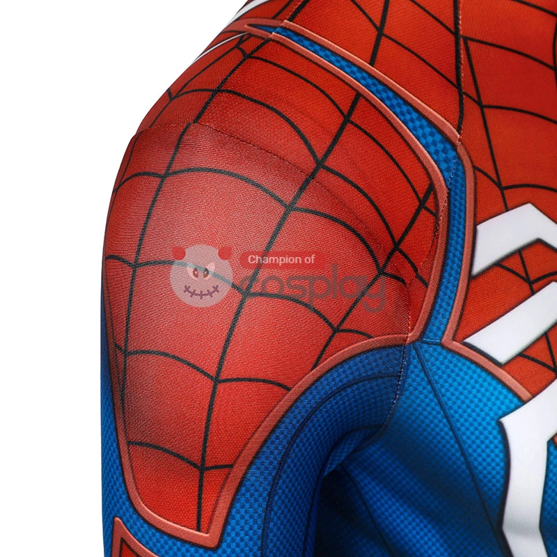 Kids Spiderman Jumpsuit Marvel Spider Man PS4 Cosplay Costume 14 Kids Spiderman Jumpsuit Marvel Spider Man PS4 Cosplay Costume - Image 14