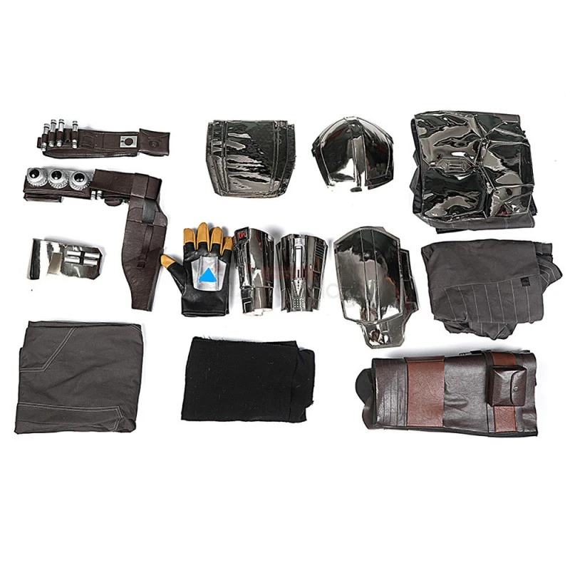The Mandalorian Season 2 Cosplay Costume Halloween Outfit 17 The Mandalorian Season 2 Cosplay Costume Halloween Outfit - Image 17