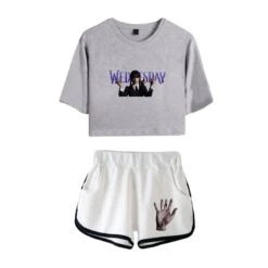 Wednesday Crop Top T-shirt The Addams Family Shorts -Cosplay Clothing Store 14 800x800 239