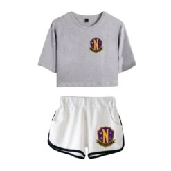 Wednesday Addams T-shirt Nevermore Academy Shorts -Cosplay Clothing Store 14 800x800 242
