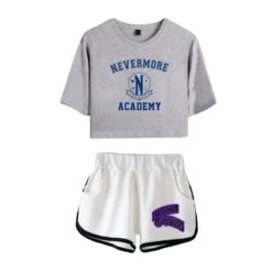The Addams Family Wednesday T-shirt Nevermore Academy Shorts 29 The Addams Family Wednesday T-shirt Nevermore Academy Shorts -Cosplay Clothing Store 14 800x800 243