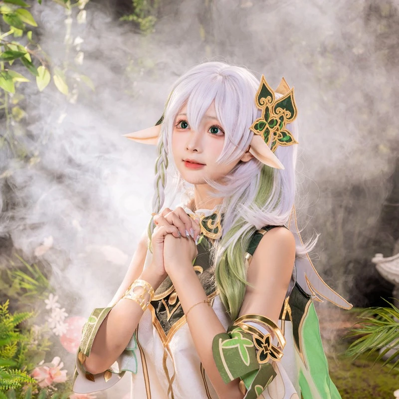 Genshin Impact Nahida Cosplay Costume Lesser Lord Dress 18 Genshin Impact Nahida Cosplay Costume Lesser Lord Dress - Image 18