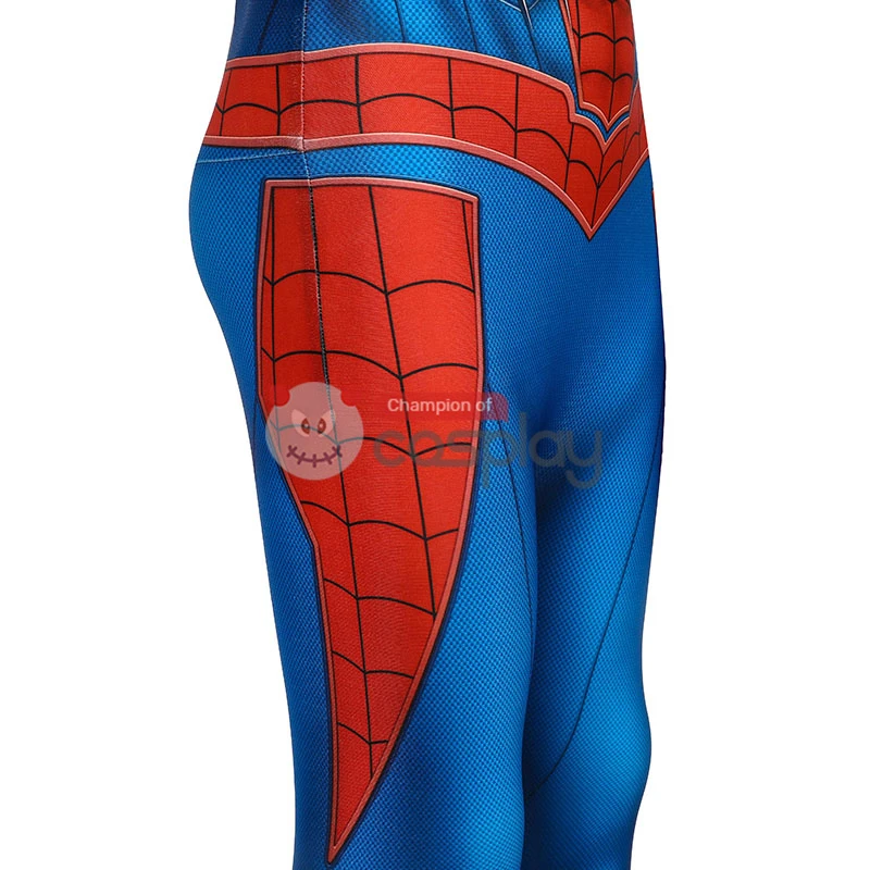 Kids Spiderman Jumpsuit Marvel Spider Man PS4 Cosplay Costume 16 Kids Spiderman Jumpsuit Marvel Spider Man PS4 Cosplay Costume - Image 16