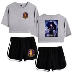 Wednesday Addams T-shirt Nevermore Academy Shorts -Cosplay Clothing Store 15 800x800 172
