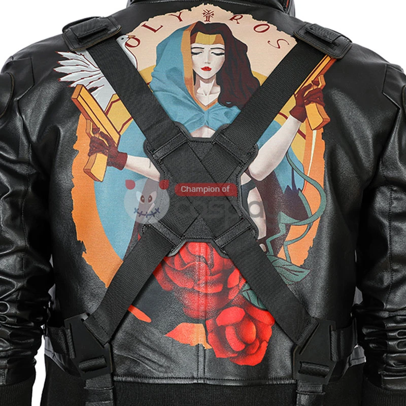 Jackie Welles Costume Cyberpunk 2077 Cosplay Suit 16 Jackie Welles Costume Cyberpunk 2077 Cosplay Suit - Image 16