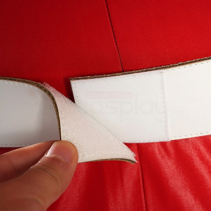 Red Ranger Costume Mighty Morphin Power Rangers Jason Lee Scott Cosplay Suit 15 Red Ranger Costume Mighty Morphin Power Rangers Jason Lee Scott Cosplay Suit - Image 15