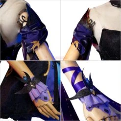 Genshin Keqing Opulent Splendor Costume Genshin Impact Cosplay Suits -Cosplay Clothing Store 16 800x800 23
