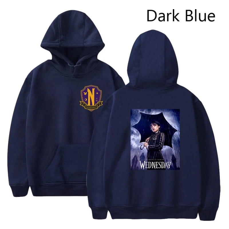 The Addams Family Swearshirts Addams Wednesday Print Hoodies Unisex 7 The Addams Family Swearshirts Addams Wednesday Print Hoodies Unisex - Image 7