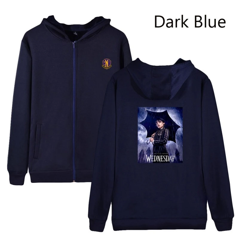 The Addams Family Swearshirts Addams Wednesday Print Hoodies Unisex 8 The Addams Family Swearshirts Addams Wednesday Print Hoodies Unisex - Image 8