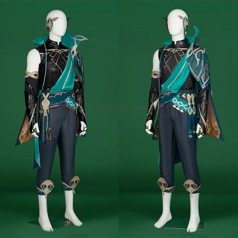 Genshin Impact Alhaitham Cosplay Costumes 3 Genshin Impact Alhaitham Cosplay Costumes - Image 3
