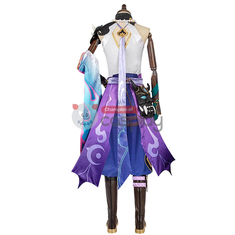 Genshin Impact Xiao Cosplay Costume 3 Genshin Impact Xiao Cosplay Costume - Image 3
