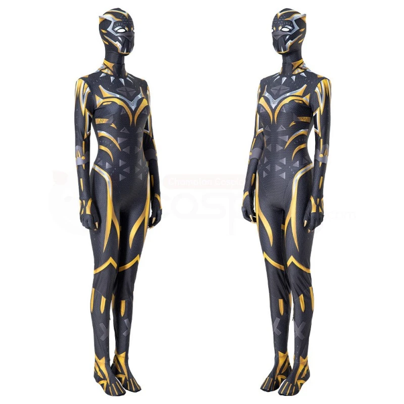 Shuri Jumpsuit Black Panther Wakanda Forever Cosplay Costumes 2 Shuri Jumpsuit Black Panther Wakanda Forever Cosplay Costumes - Image 2