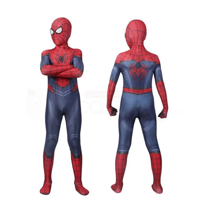 Kids Spiderman Peter Parker Suit Avengers Spider-Man Cosplay Costume 2 Kids Spiderman Peter Parker Suit Avengers Spider-Man Cosplay Costume - Image 2