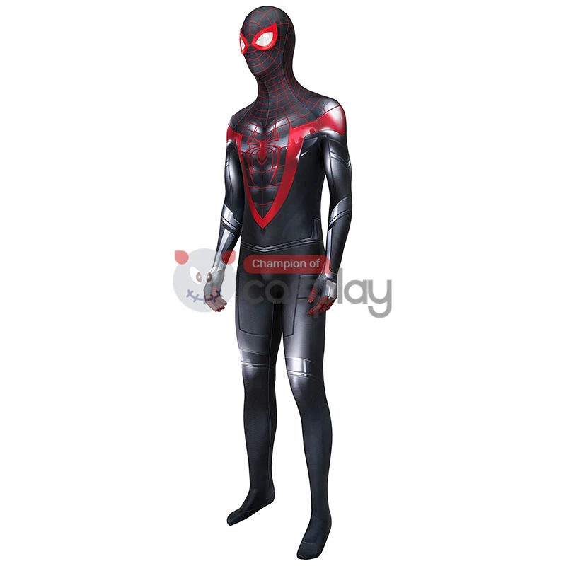 Spiderman Jumpsuit Spider Man PS5 Miles Morales Cosplay Costume 3 Spiderman Jumpsuit Spider Man PS5 Miles Morales Cosplay Costume - Image 3