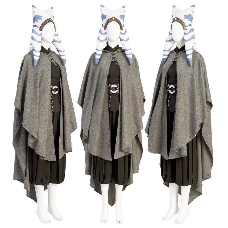 Ahsoka Tano Cosplay Costume Star Wars The Mandalorian Cosplay Suit 3 Ahsoka Tano Cosplay Costume Star Wars The Mandalorian Cosplay Suit - Image 3