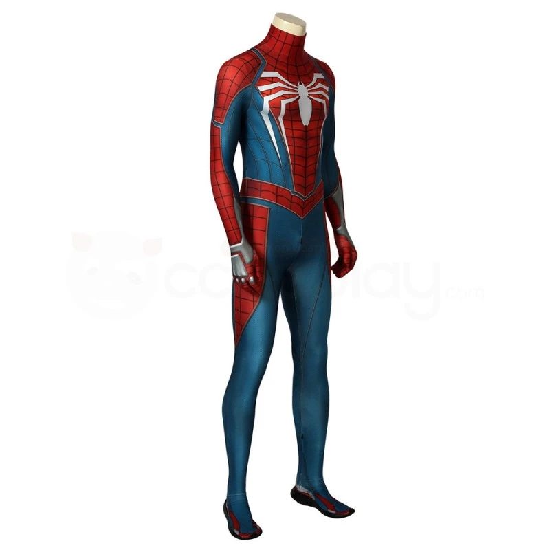 Spiderman 3D Printed Bodysuit Spider-Man PS4 Cosplay Costume 2 Spiderman 3D Printed Bodysuit Spider-Man PS4 Cosplay Costume - Image 2