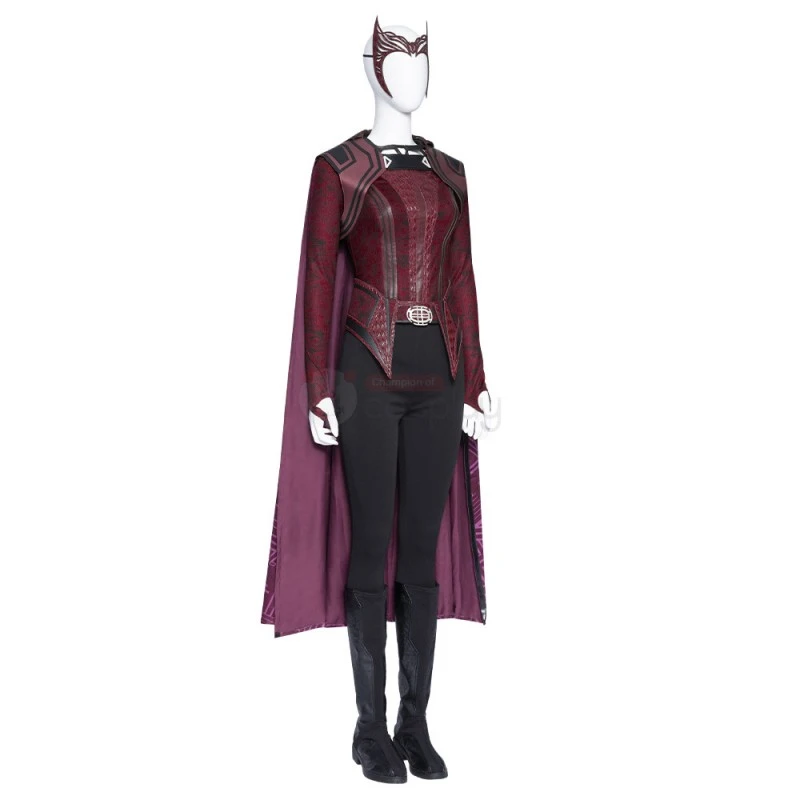 Doctor Strange In The Multiverse Of Madness Scarlet Witch Cosplay Costumes 3 Doctor Strange In The Multiverse Of Madness Scarlet Witch Cosplay Costumes - Image 3