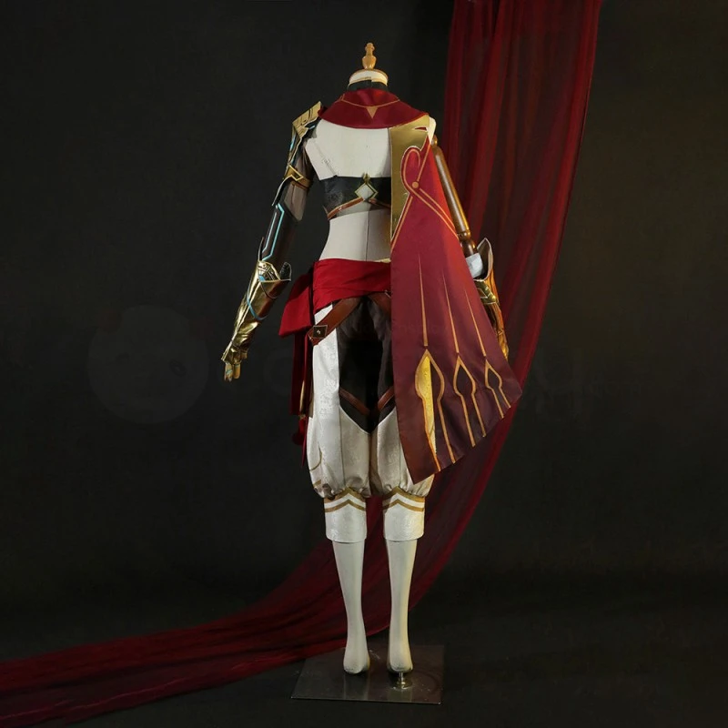 Genshin Impact Gilded Brigade Spiritwind Hunter Cosplay Costumes 2 Genshin Impact Gilded Brigade Spiritwind Hunter Cosplay Costumes - Image 2