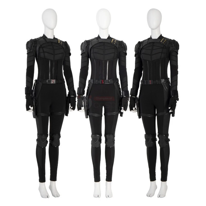 Yelena Belova Black Costume New Black Widow Cosplay Suit 3 Yelena Belova Black Costume New Black Widow Cosplay Suit - Image 3
