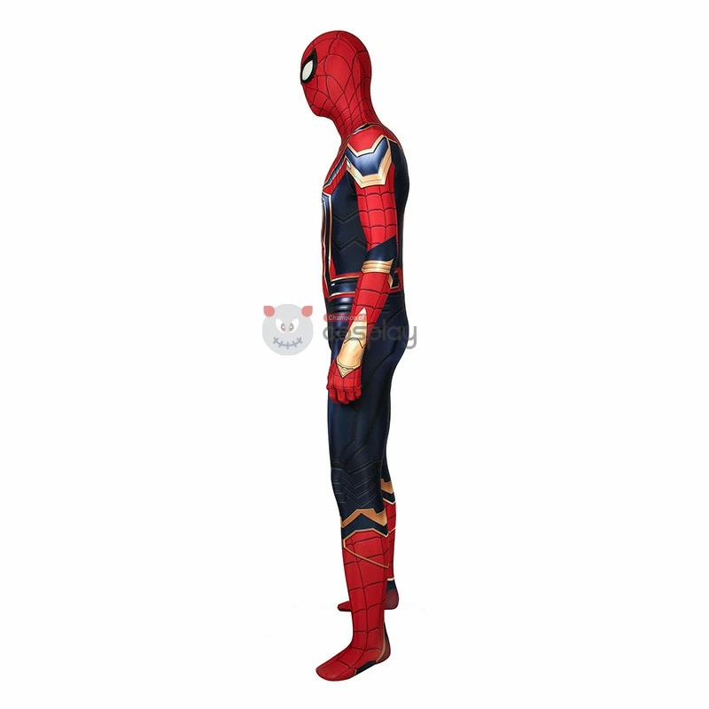 Peter Parker Costume Avengers Endgame Iron Spiderman Cosplay Costume 3 Peter Parker Costume Avengers Endgame Iron Spiderman Cosplay Costume - Image 3