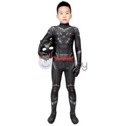 Kids Captain America Civil War T'Challa Cosplay Costume Black Panther Jumpsuit -Cosplay Clothing Store 2 800x800 330