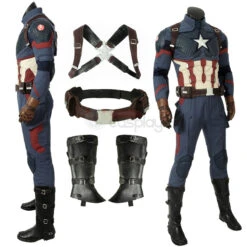 Captain America Costume Improved Version Steve Rogers Cosplay Costumes 17 Captain America Costume Improved Version Steve Rogers Cosplay Costumes -Cosplay Clothing Store 2 800x800 381