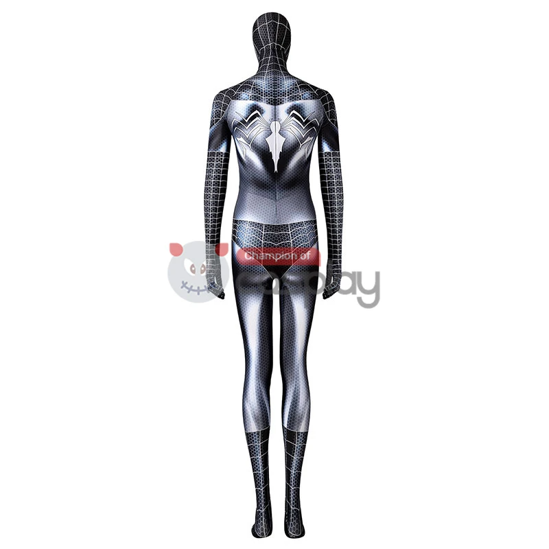 Spiderman Girls Jumpsuit Venom Spider Man Black Cat Woman Cosplay Costume 3 Spiderman Girls Jumpsuit Venom Spider Man Black Cat Woman Cosplay Costume - Image 3