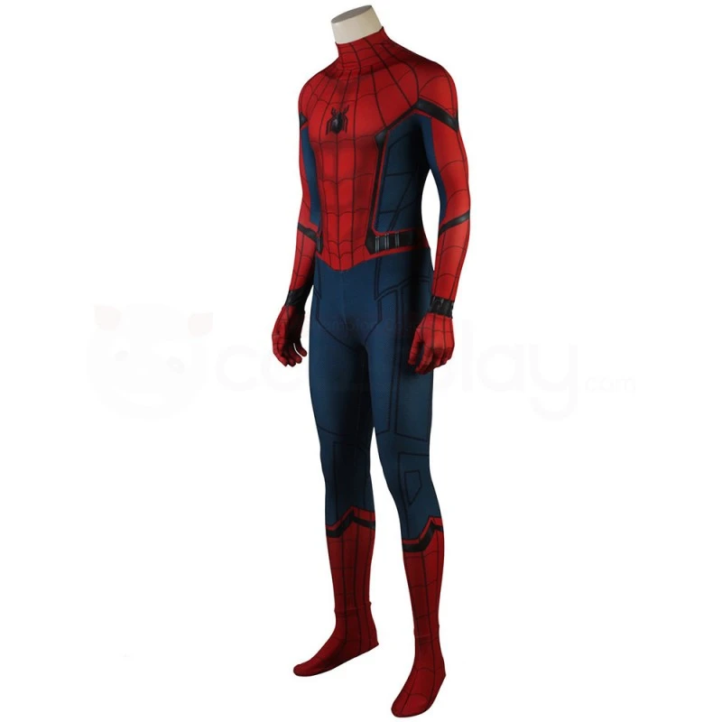 Spider-Man 3D Spandex Jumpsuit Captain America Civil War Cosplay Costume 2 Spider-Man 3D Spandex Jumpsuit Captain America Civil War Cosplay Costume - Image 2
