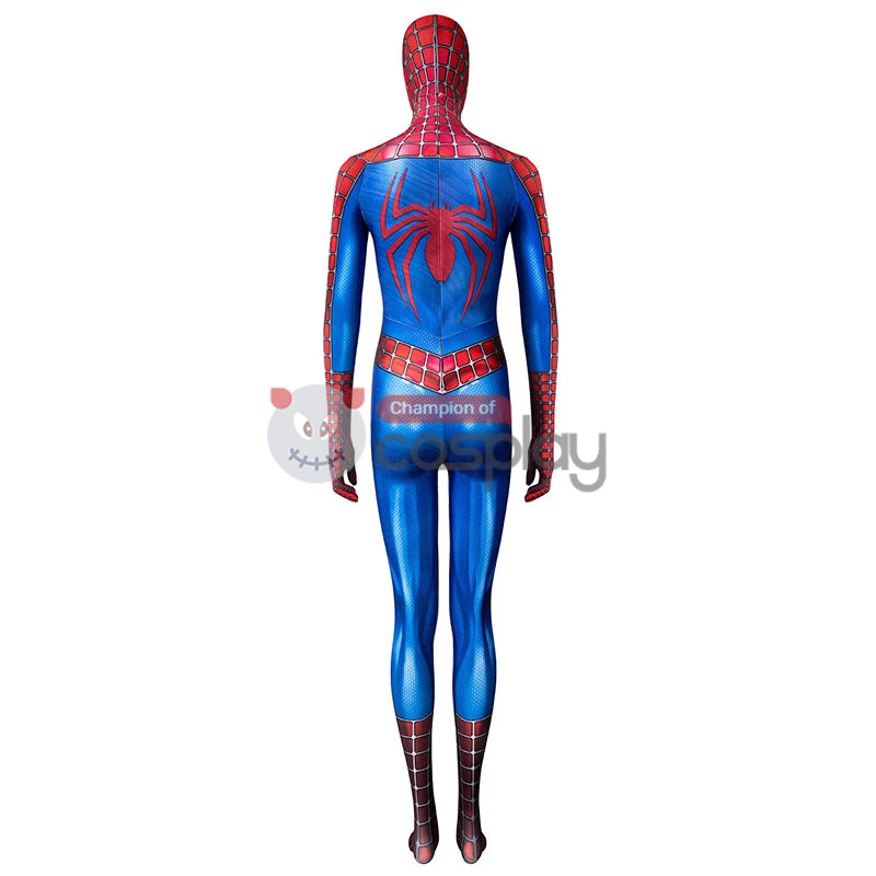 Female Spiderman Tobey Maguire Jumpsuit Spider Man Cosplay Suit 3 Female Spiderman Tobey Maguire Jumpsuit Spider Man Cosplay Suit - Image 3