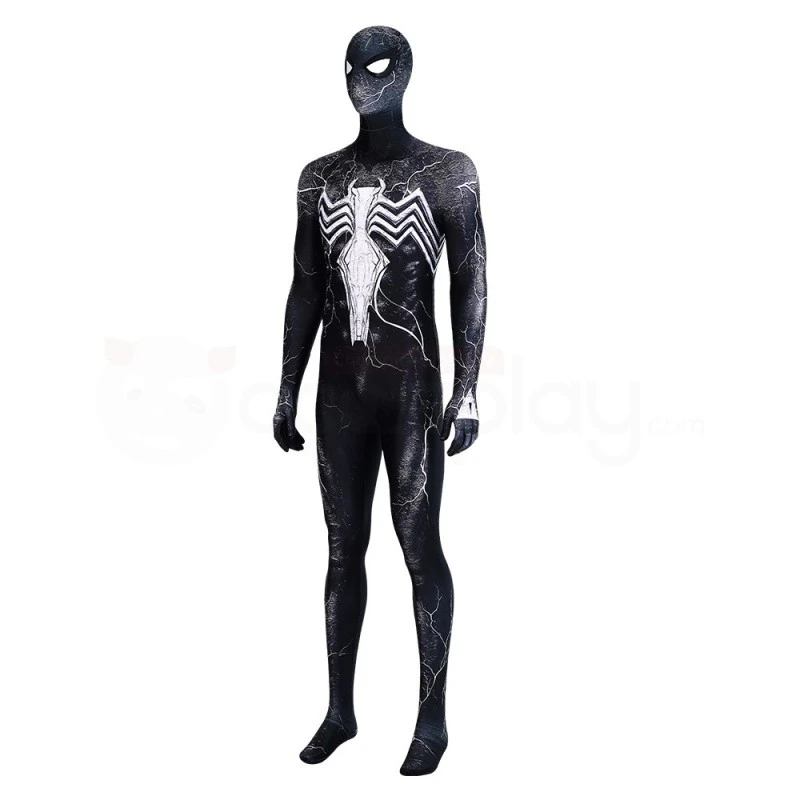 Venom Symbiote Cosplay Costume The Amazing Spiderman Black Suit 2 Venom Symbiote Cosplay Costume The Amazing Spiderman Black Suit - Image 2