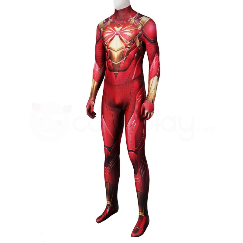 Iron Spider Armor Red Jumpsuit Spider-Man Cosplay Costumes 2 Iron Spider Armor Red Jumpsuit Spider-Man Cosplay Costumes - Image 2