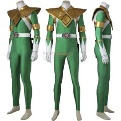 Burai Dragon Ranger Costume Green Mighty Morphin' Power Rangers Cosplay Costumes -Cosplay Clothing Store 2 800x800 474