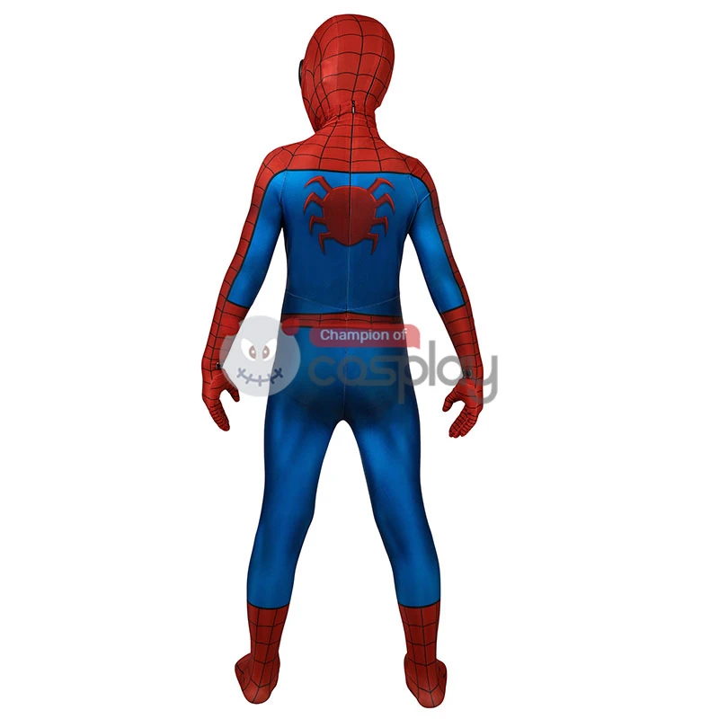 Kids Spider-Man Jumpsuit Spiderman Classic Ultimate Cosplay Costume 3 Kids Spider-Man Jumpsuit Spiderman Classic Ultimate Cosplay Costume - Image 3