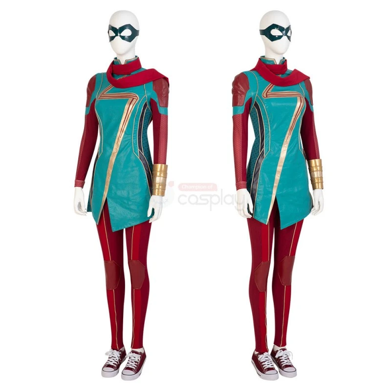 Ms. Marvel Kamala Khan Cosplay Costume 2 Ms. Marvel Kamala Khan Cosplay Costume - Image 2
