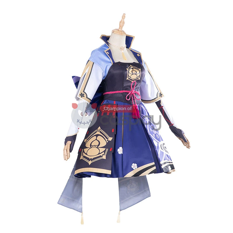Genshin Impact Ayaka Cosplay Costume 3 Genshin Impact Ayaka Cosplay Costume - Image 3