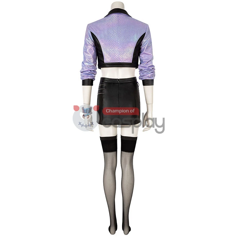 League Of Legends LOL 2020 S10 KDA All Out Evelynn Cosplay Costume 3 League Of Legends LOL 2020 S10 KDA All Out Evelynn Cosplay Costume - Image 3