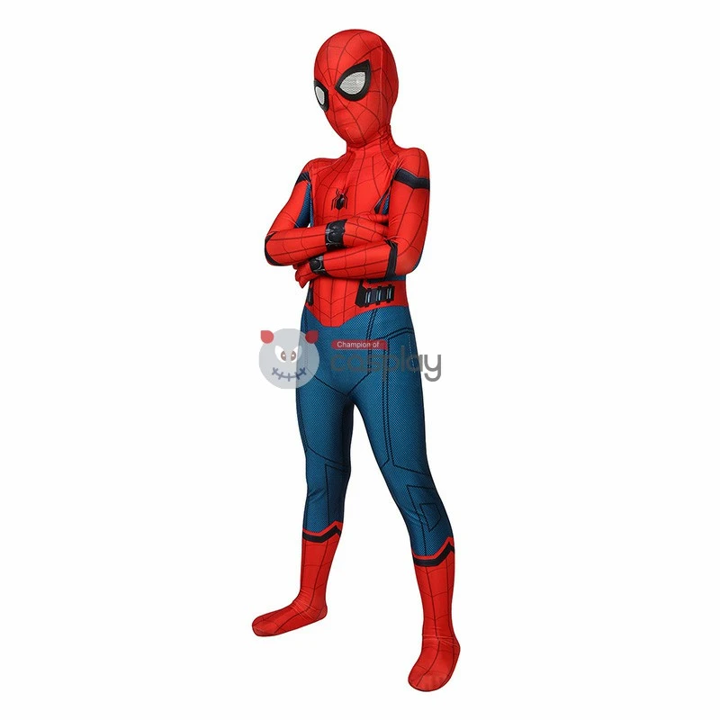 Ready To Ship For Kids Spider-Man Homecoming Cosplay Costume 2 Ready To Ship For Kids Spider-Man Homecoming Cosplay Costume - Image 2