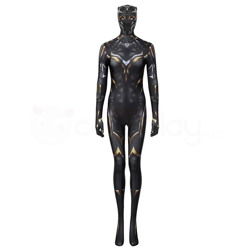 Black Panther Wakanda Forever Shuri Black Cosplay Costume 2 Black Panther Wakanda Forever Shuri Black Cosplay Costume - Image 2