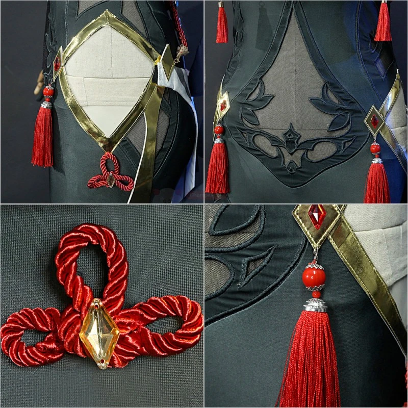 Shenhe Cosplay Costume Genshin Impact Cosplay Suits Improved Version 14 Shenhe Cosplay Costume Genshin Impact Cosplay Suits Improved Version - Image 14