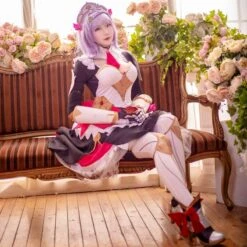 Genshin Impact Noelle Cosplay Costume -Cosplay Clothing Store 22 800x800 4