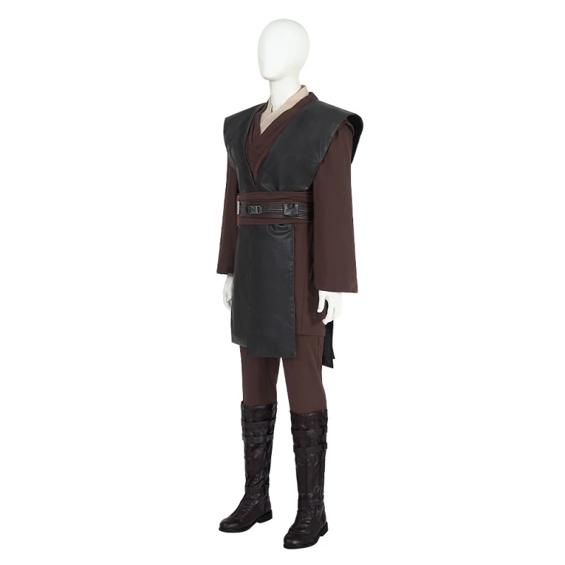 Anakin Skywalker Cosplay Costumes Star Wars Episode II Attack Of The Clones Halloween Suit 8 Anakin Skywalker Cosplay Costumes Star Wars Episode II Attack Of The Clones Halloween Suit - Image 8