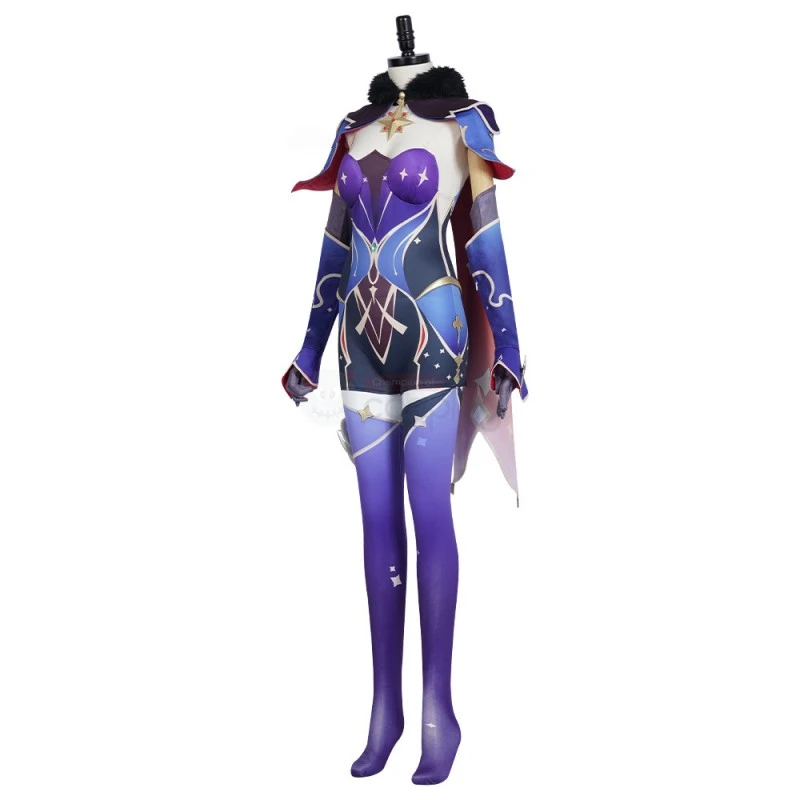 Mona Costume New Genshin Impact Mona Cosplay Suit 4 Mona Costume New Genshin Impact Mona Cosplay Suit - Image 4