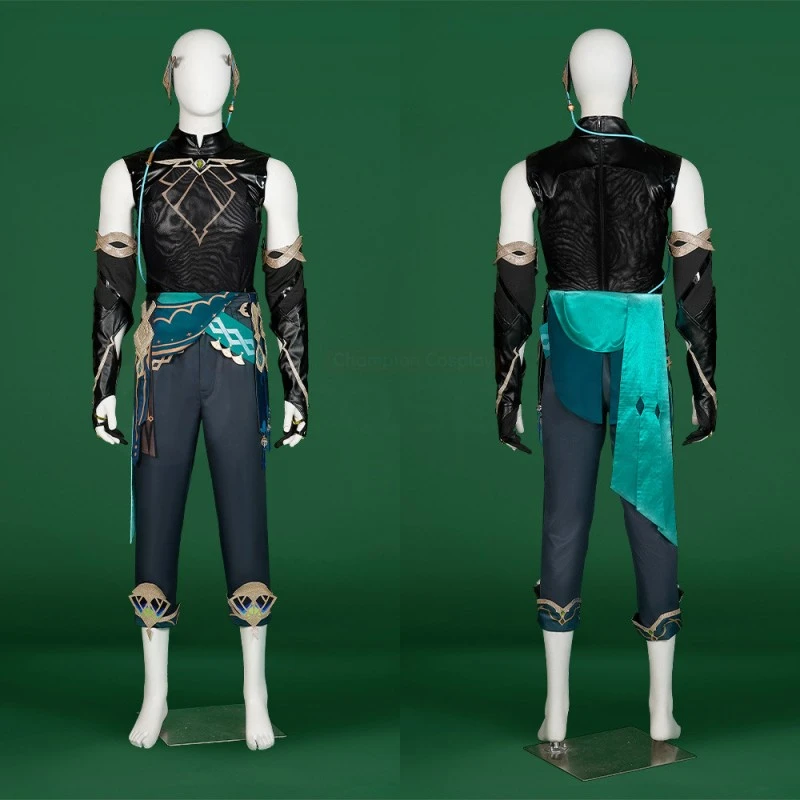Genshin Impact Alhaitham Cosplay Costumes 4 Genshin Impact Alhaitham Cosplay Costumes - Image 4